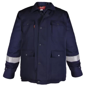 Flame and acid insulated winter jackets